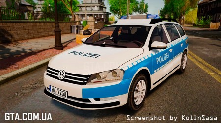Volkswagen Passat B7 German Police Edition Paintjob [ELS]